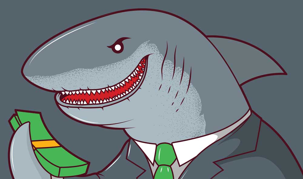 Danger of loan sharks